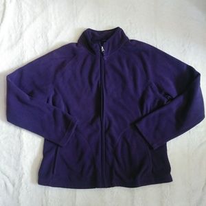 4 for $20 Plum Fleece Zip Jacket
